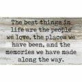 Youngs Wood Love Wall Plaque 37228